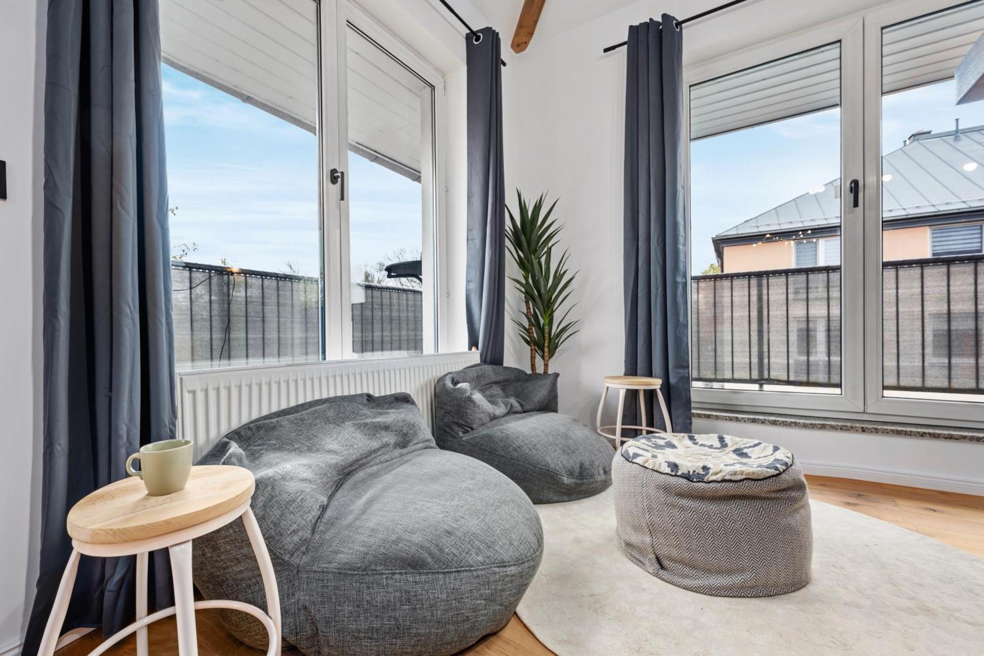 Edler Wohnraum Schwanenteich-Penthouse Mit Garage, Grill, Kaffeevollautomat, Klima, Lift & Terrasse Apartment Zwickau Exterior photo